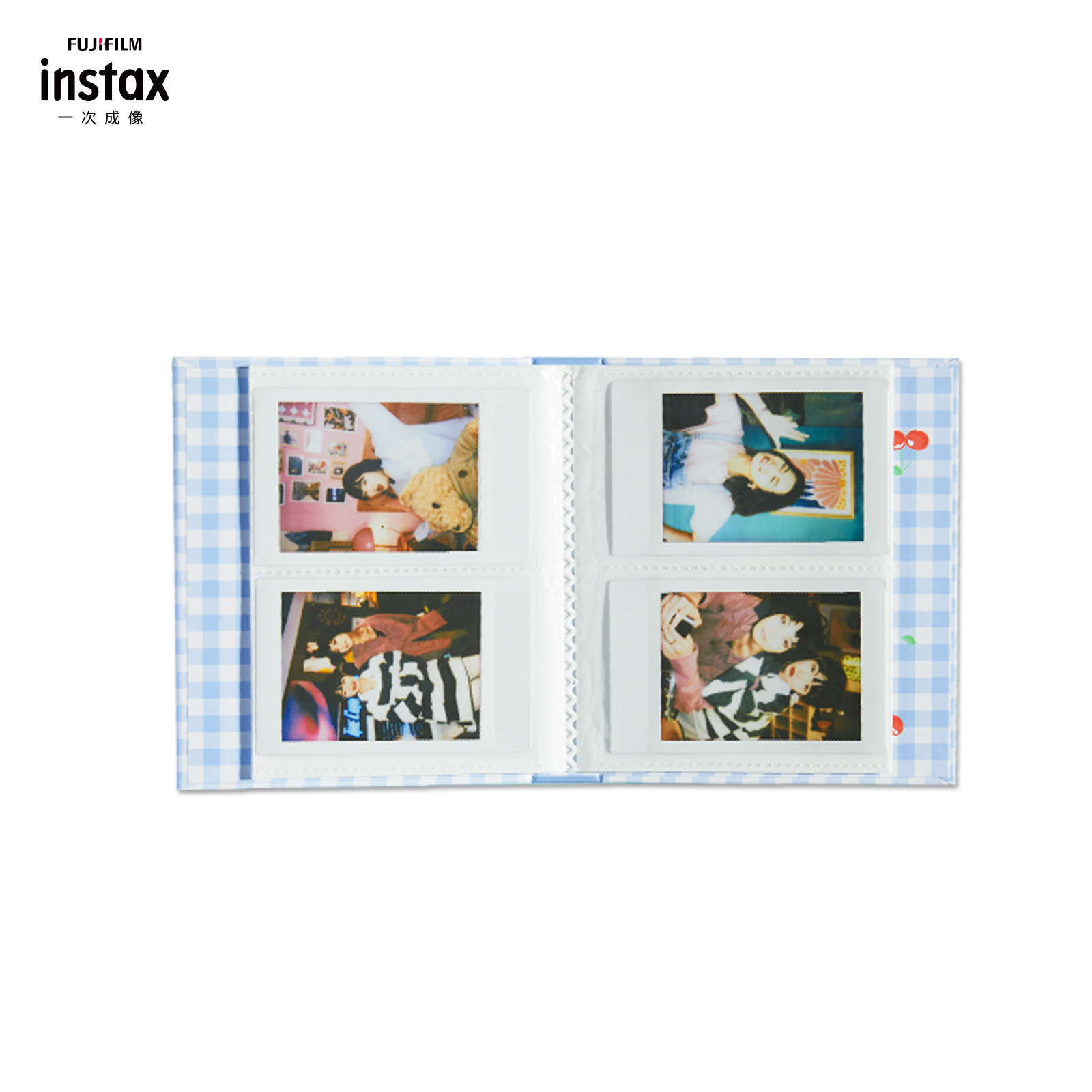 富士instax一次成像mini大耳狗盛满樱桃相册