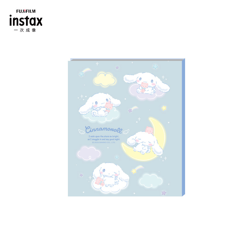 富士instax一次成像mini大耳狗海绵星空相册