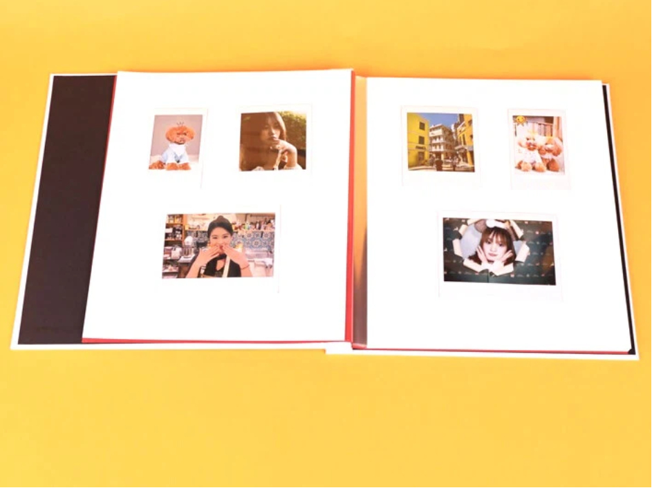 拍立得Parlid麻布纹质感影集，以布纹温度收藏生活的每一份鲜活。