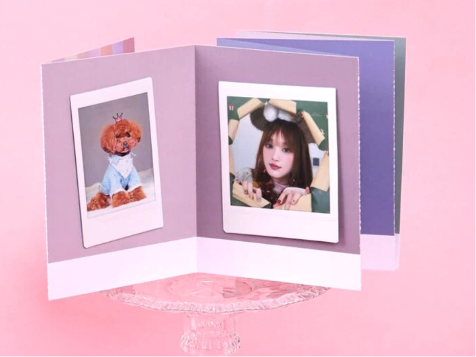 拍立得Parlid风琴折叠 DIY小册子，用一纸折叠收藏满溢的生活浪漫。