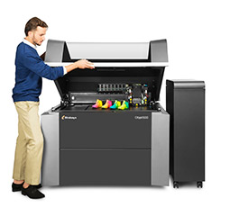 Objet500 Connex3鲜亮颜色和多材料3D打印机