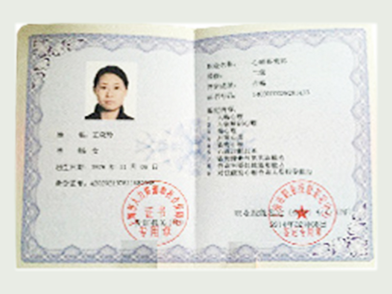 从业资质