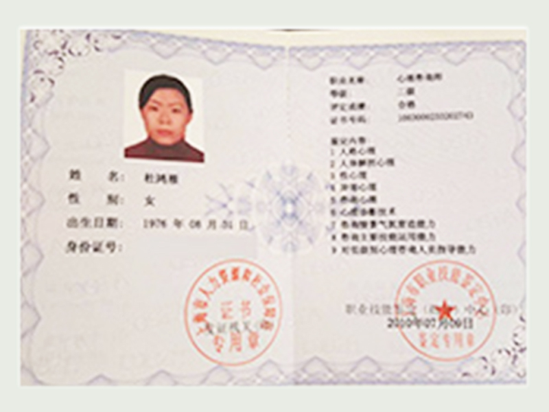 从业资质