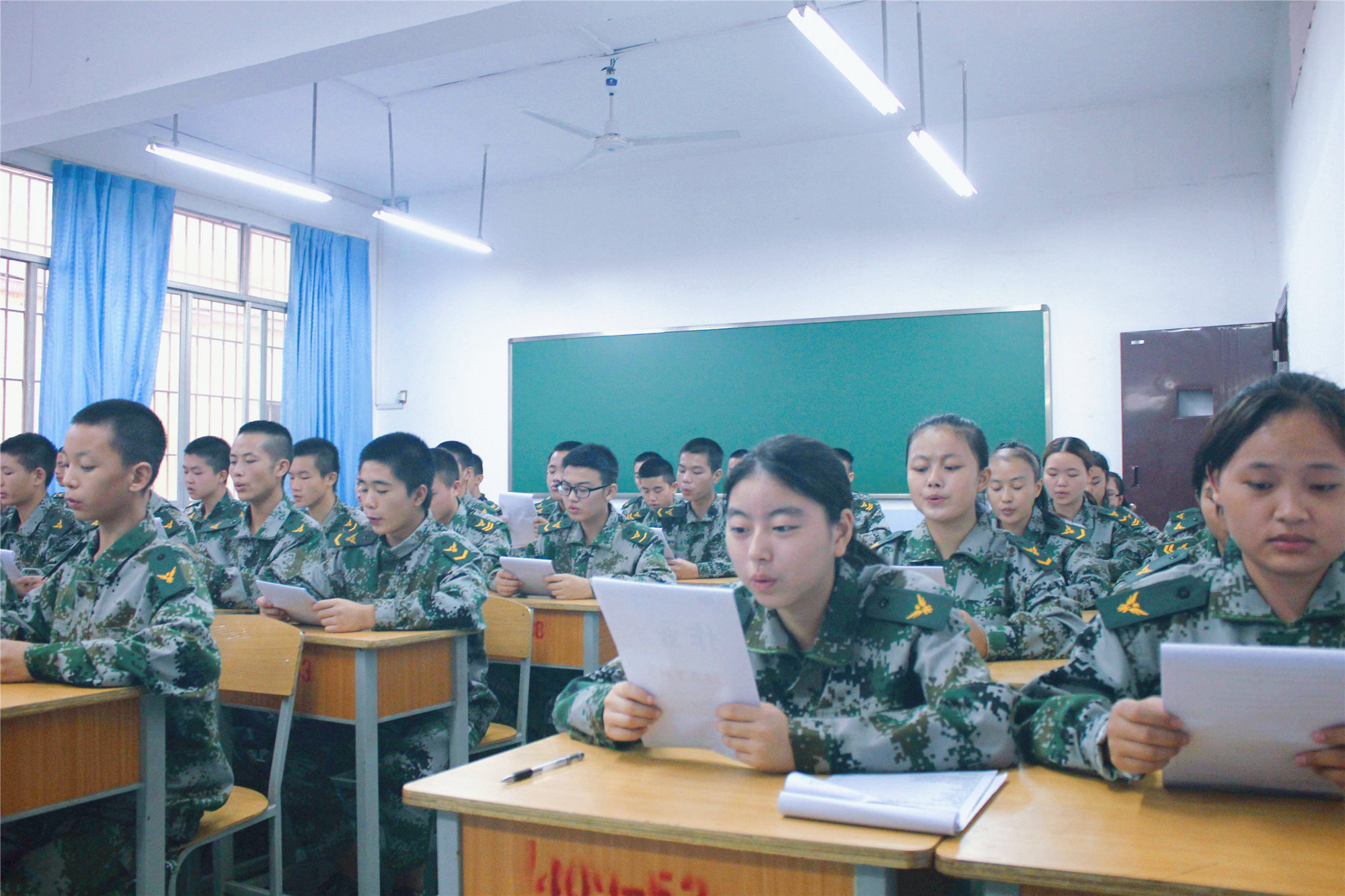 立德素质教育基地学员课堂环境