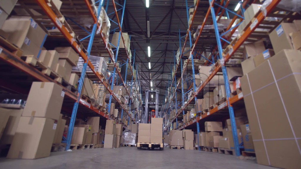 物流仓库照明改造