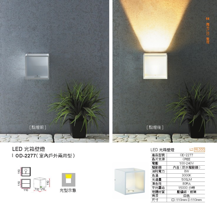 LED居家壁燈
