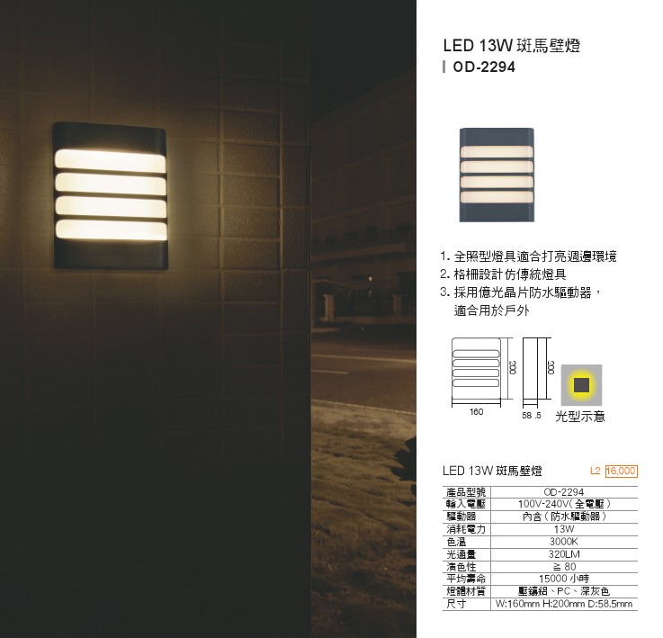 LED居家壁燈
