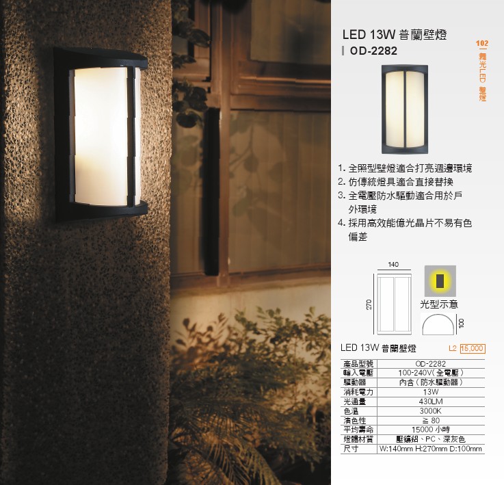 LED居家壁燈