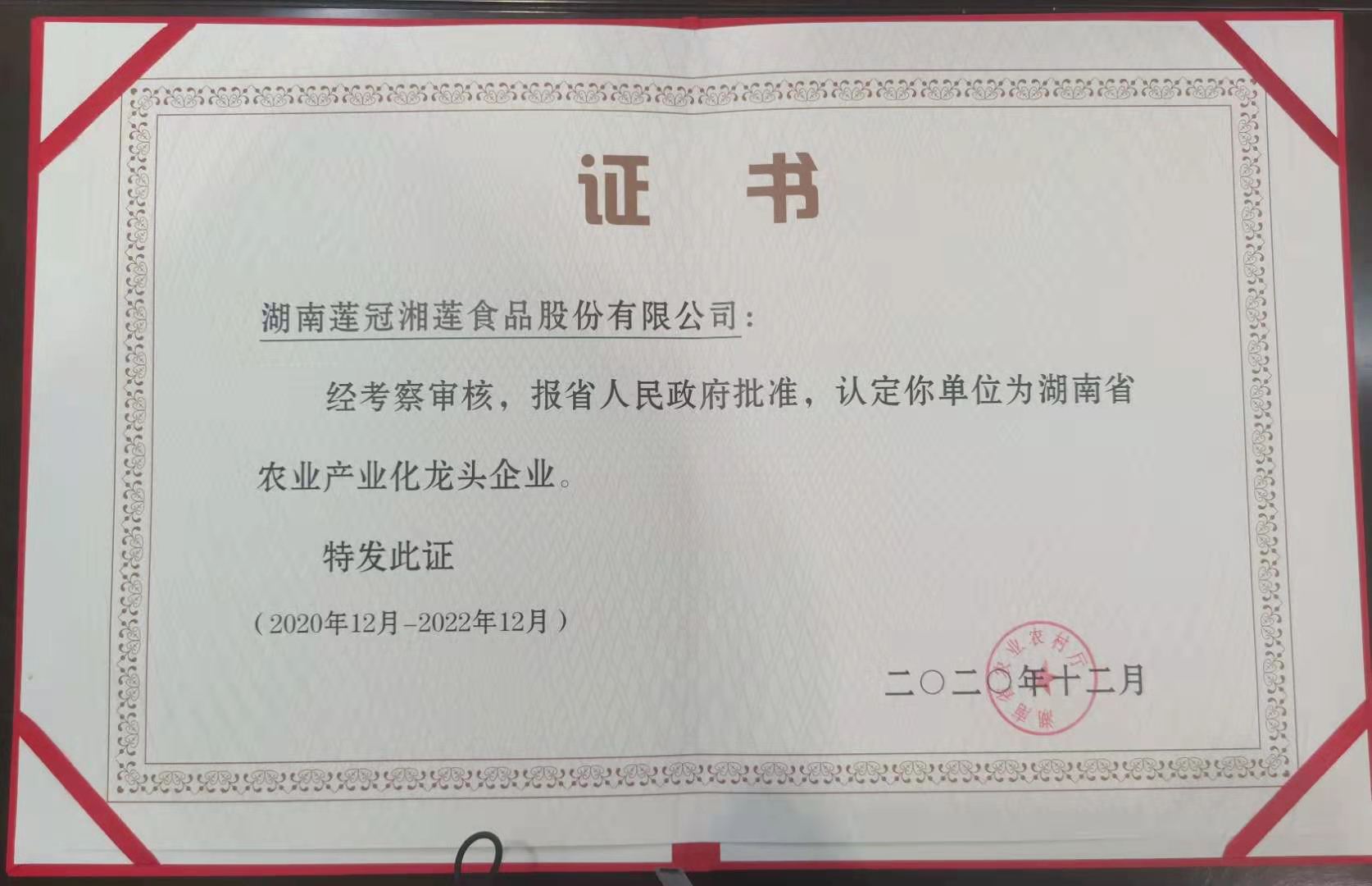 湖南省龍頭企業(yè)