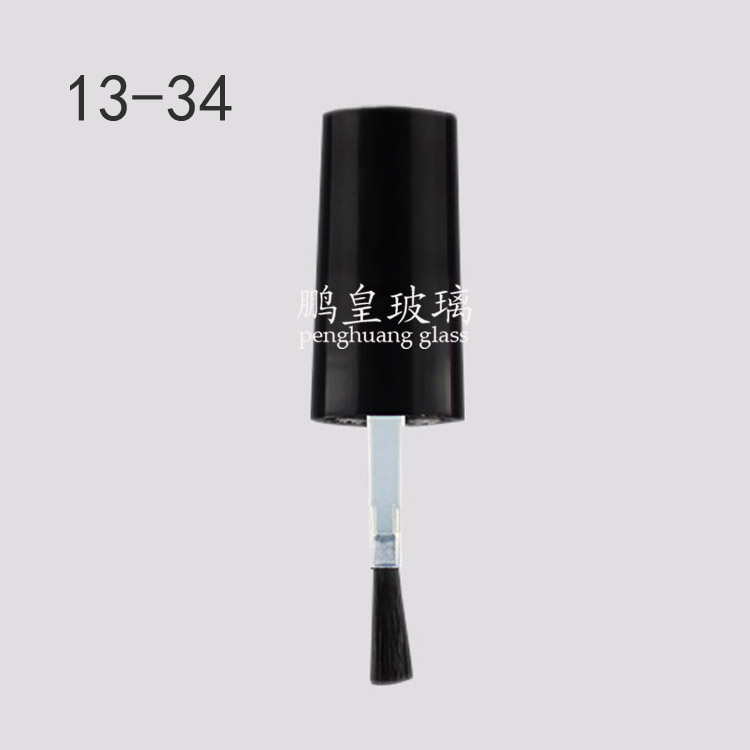 13-34 黑色光面甲油蓋+毛刷