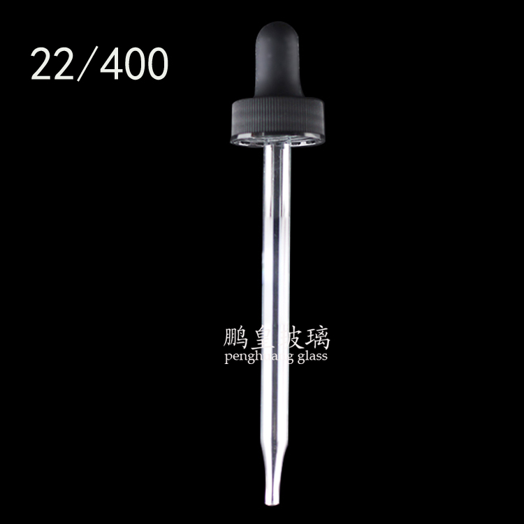 22-400黑色條紋膠頭滴管
