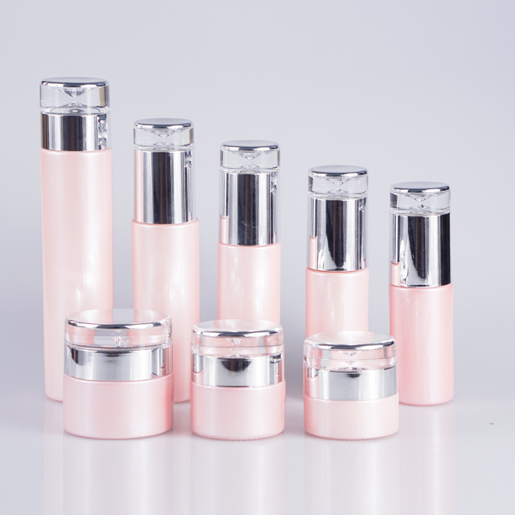 PC124C高檔新款護膚品玻璃瓶套裝