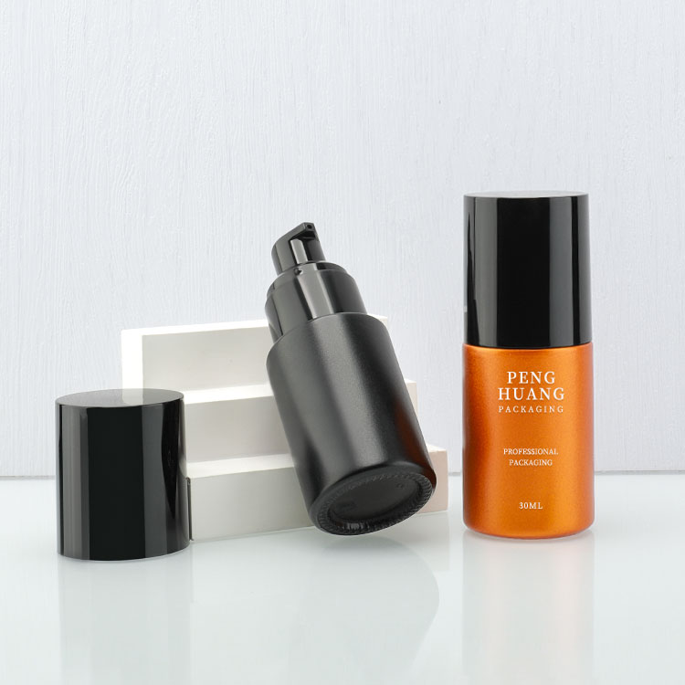 30ml玻璃粉底液瓶 BB霜乳液泵頭按壓瓶 隔離霜瓶粉底液包材瓶批發 編