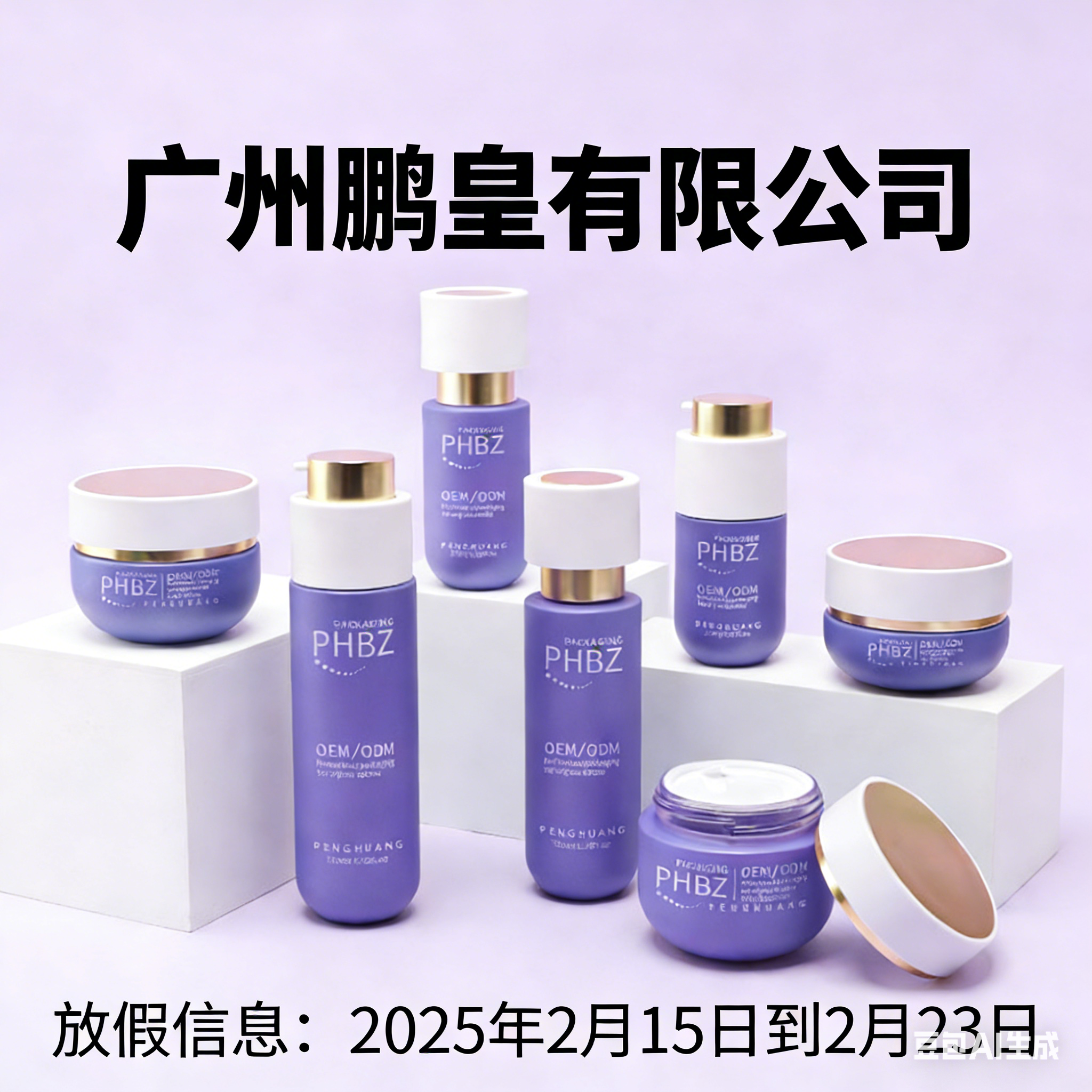 廣州鵬皇包裝有限公司2026年春節放假通知：服務不打烊，蓄力新征程