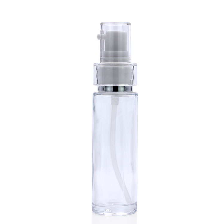 F006 pump bottle foundation glass bottle