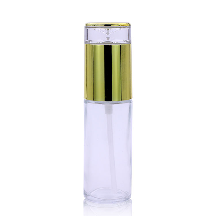 F008 pump bottle foundation glass bottle