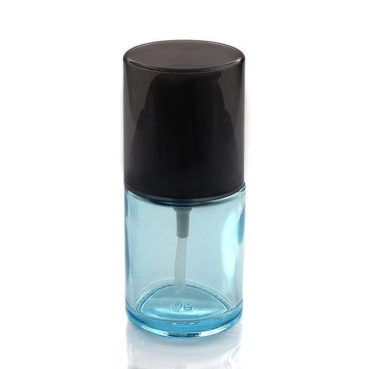 F018 pump bottle foundation glass bottle