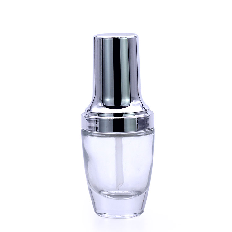 F021 pump bottle foundation glass bottle