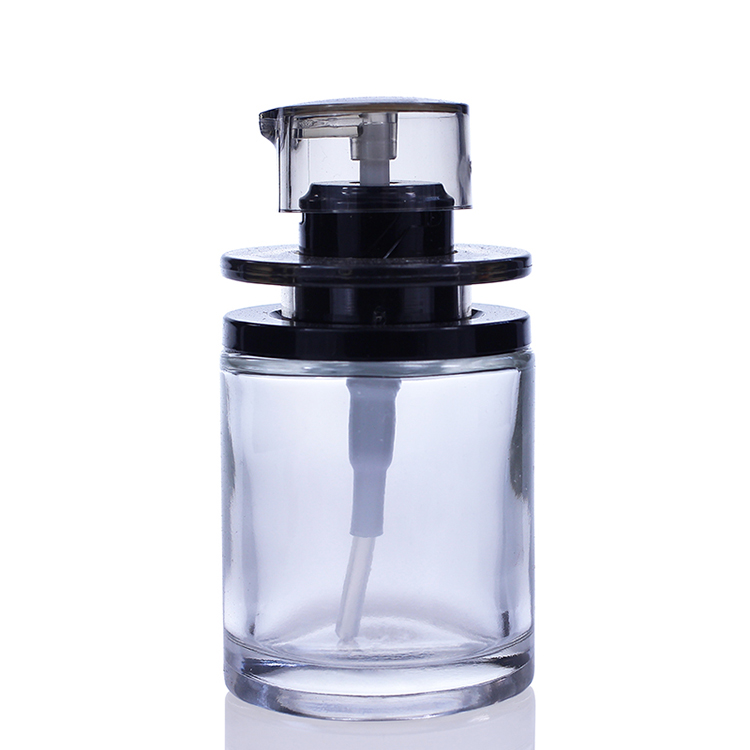 F030 pump bottle foundation glass bottle