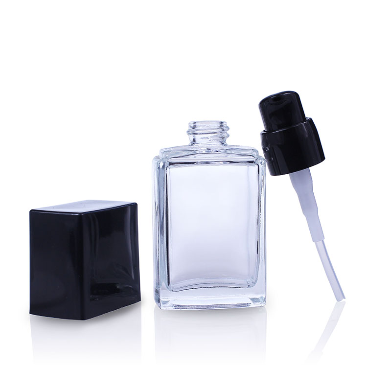 F040 pump bottle foundation glass bottle