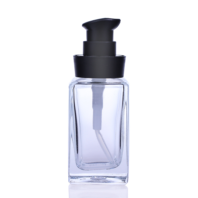 F043 pump bottle foundation glass bottle