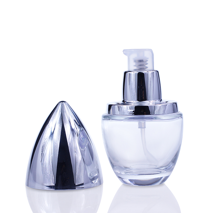 F045 pump bottle foundation glass bottle
