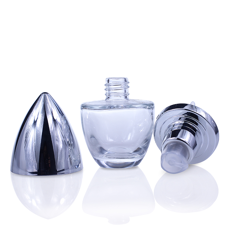 F045 pump bottle foundation glass bottle