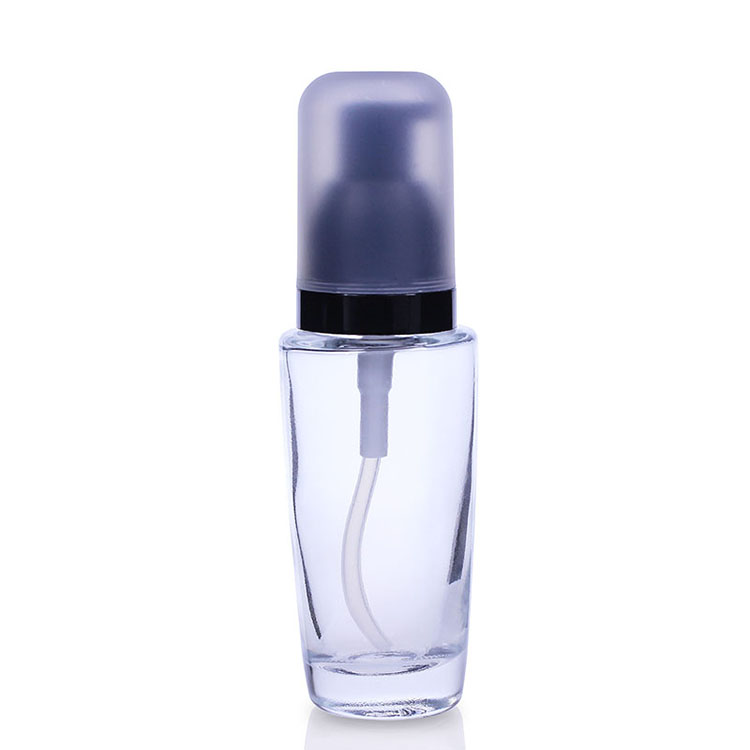 F048 pump bottle foundation glass bottle