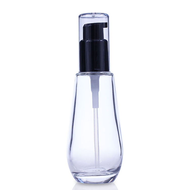 F053 pump bottle foundation glass bottle