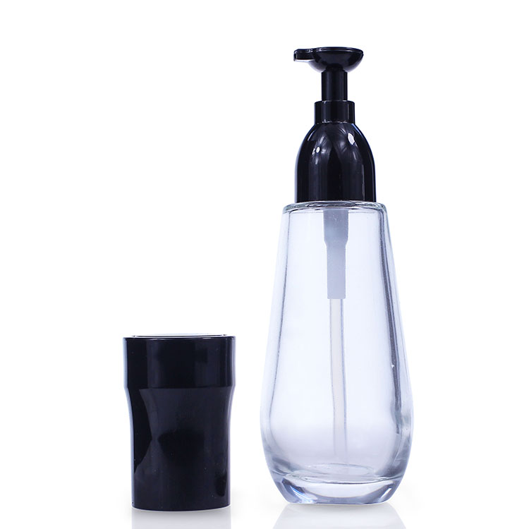 F056 pump bottle foundation glass bottle