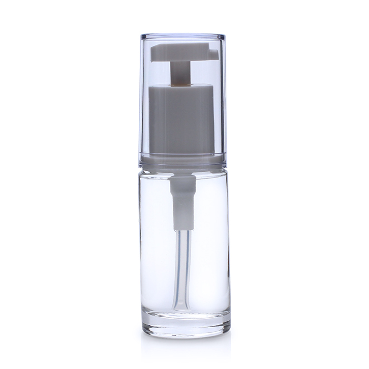 F061 pump bottle foundation glass bottle