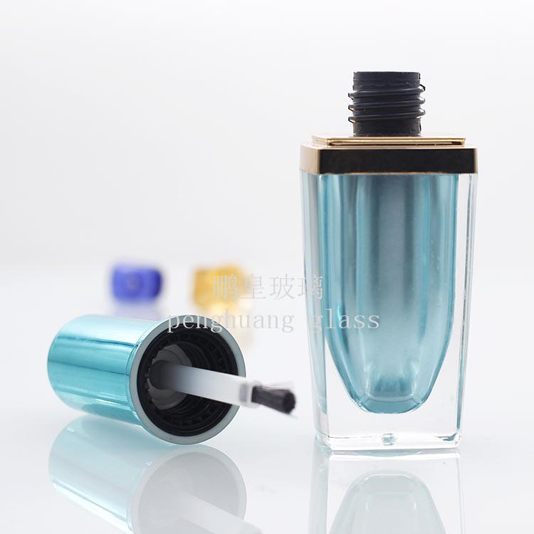 15ml正長方形雙層亞克力優質高檔甲油膠瓶  美甲甲油膠瓶