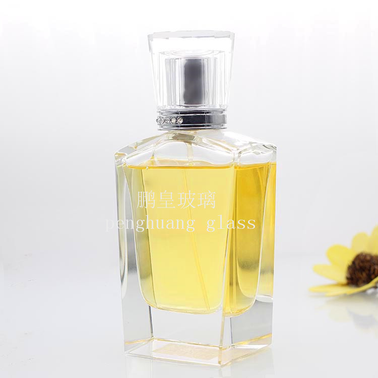 50ml 晶質(zhì)料拋光高檔香水瓶 配優(yōu)質(zhì)水晶蓋子亞克力蓋子