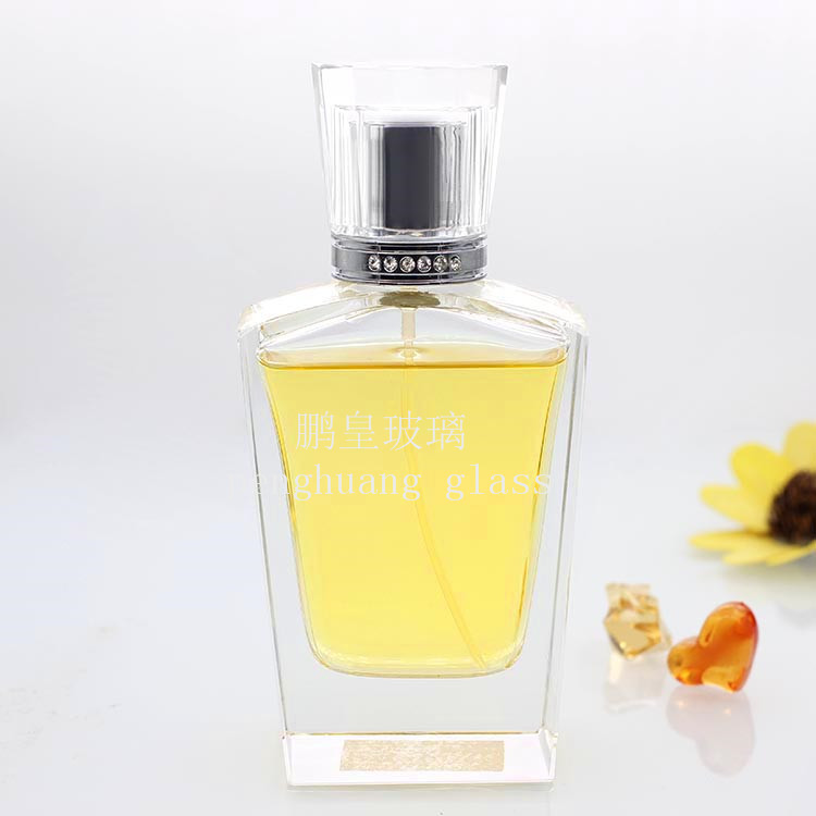 50ml 晶質(zhì)料拋光高檔香水瓶 配優(yōu)質(zhì)水晶蓋子亞克力蓋子