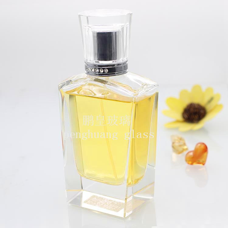 50ml 晶質(zhì)料拋光高檔香水瓶 配優(yōu)質(zhì)水晶蓋子亞克力蓋子