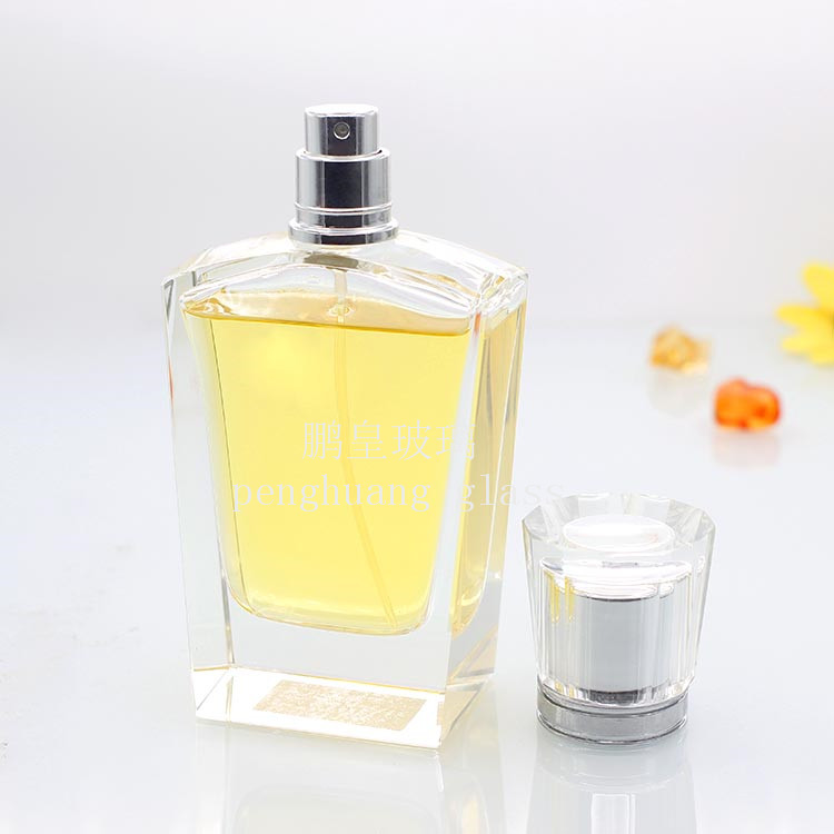 50ml 晶質(zhì)料拋光高檔香水瓶 配優(yōu)質(zhì)水晶蓋子亞克力蓋子