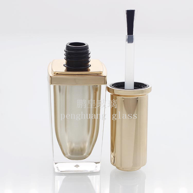 15ml正長方形雙層亞克力優質高檔甲油膠瓶  美甲甲油膠瓶