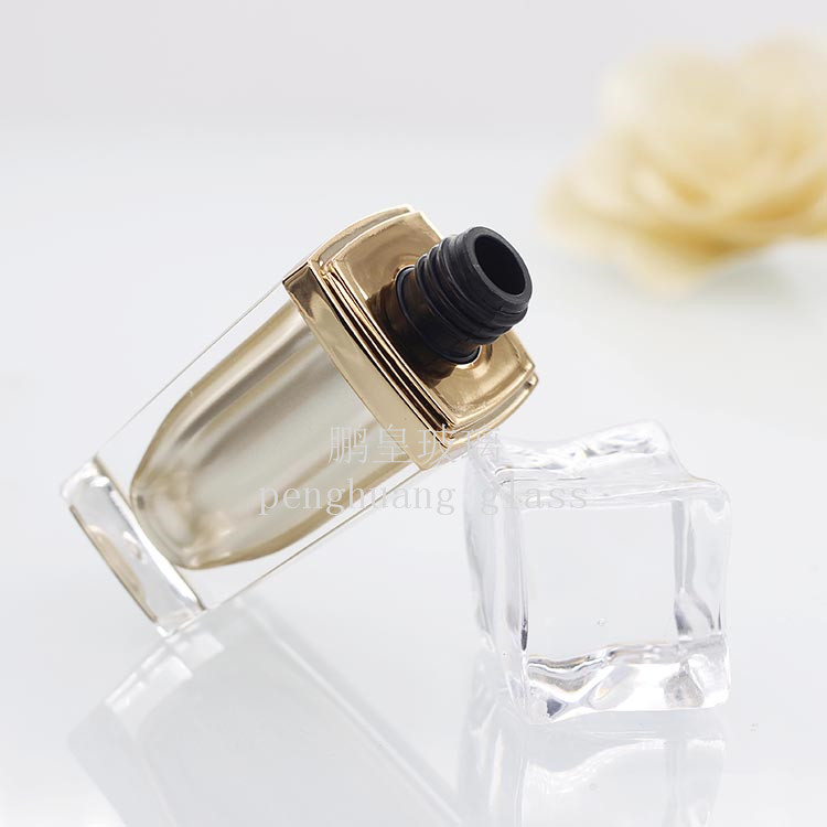 15ml正長方形雙層亞克力優質高檔甲油膠瓶  美甲甲油膠瓶