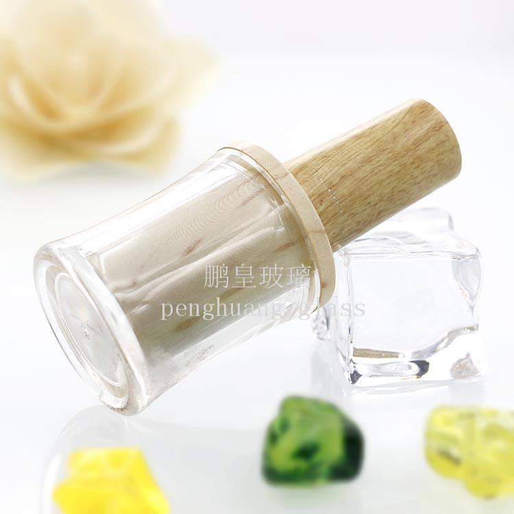 15ml圓柱形雙層亞克力優質高檔甲油膠瓶  美甲甲油膠瓶