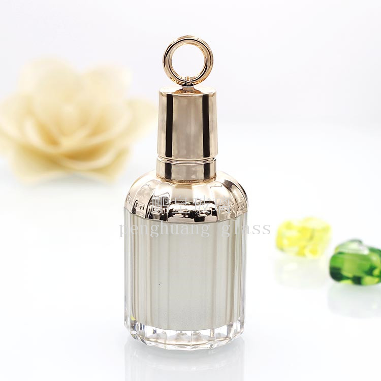 15ml多棱面雙層亞克力優(yōu)質(zhì)高檔甲油膠瓶  美甲甲油膠瓶