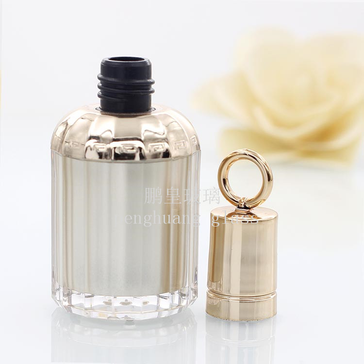 15ml多棱面雙層亞克力優(yōu)質(zhì)高檔甲油膠瓶  美甲甲油膠瓶