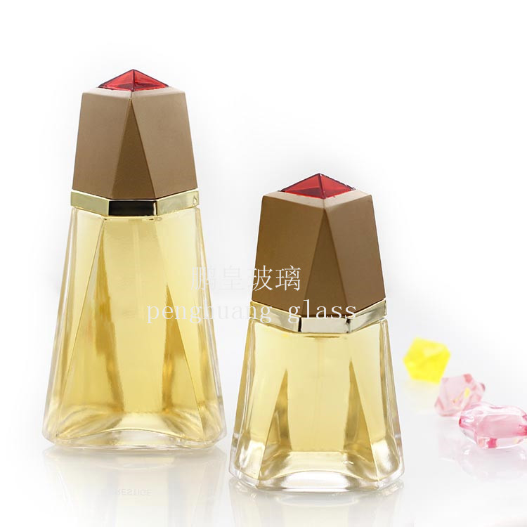 30ml 50ml 新款三角錐型系列香水瓶 配套蓋子出廠