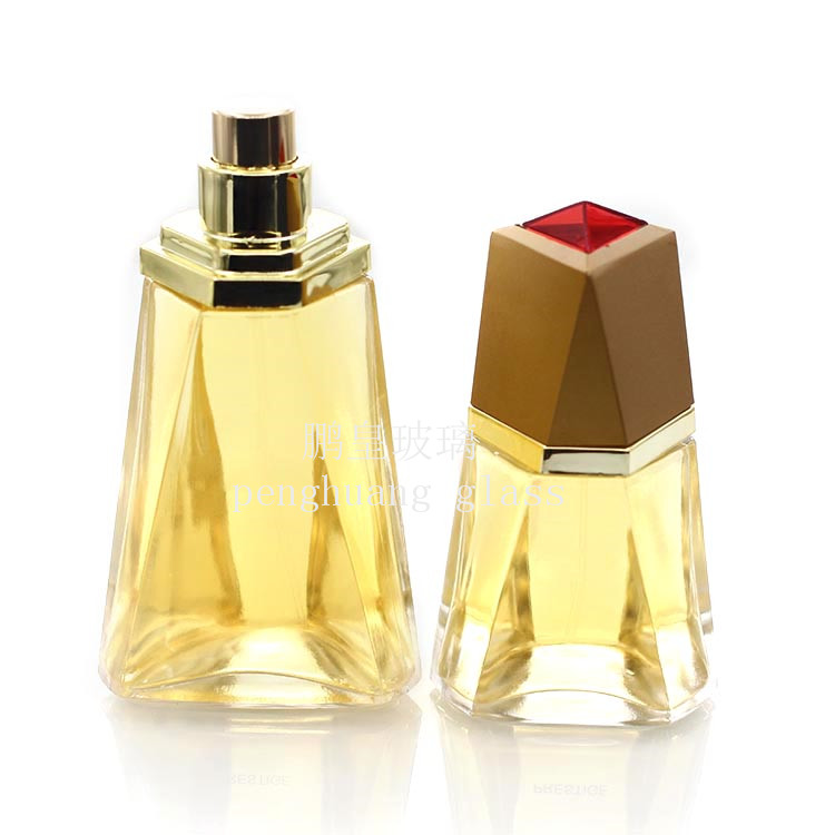 30ml 50ml 新款三角錐型系列香水瓶 配套蓋子出廠