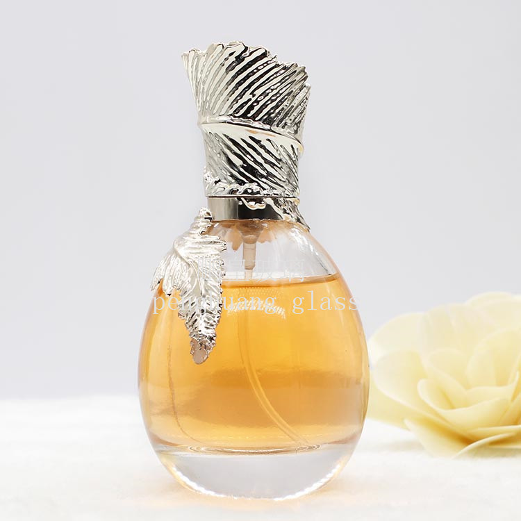 50ml 羽毛旋轉(zhuǎn)蓋子球型香水瓶