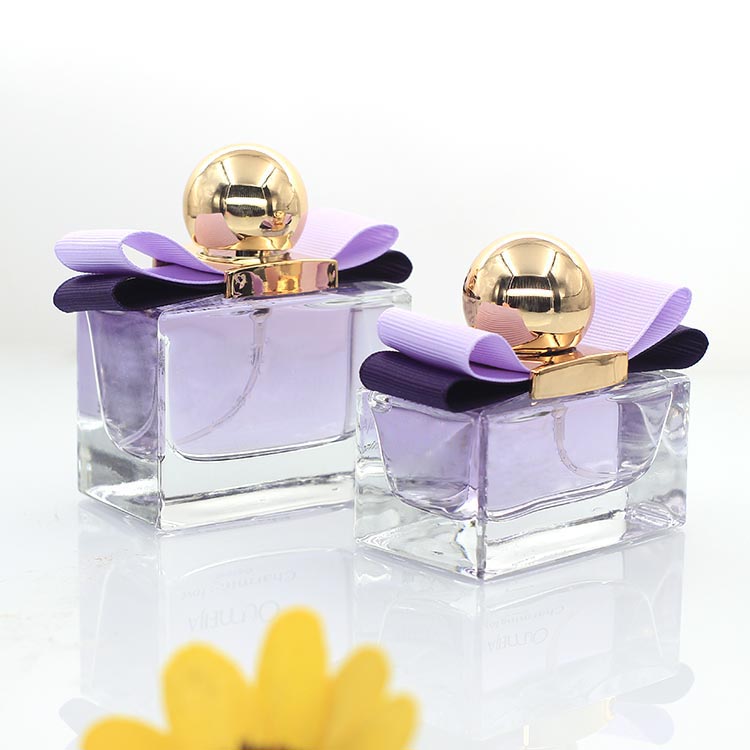 30ml 新款矮方形系列 香水瓶 蝴蝶結配套蓋子出廠
