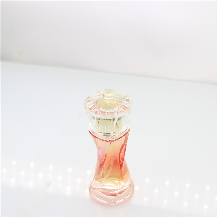 35ml 50ml 旋鈕型 新款香水瓶 配高檔亞克力雙蓋