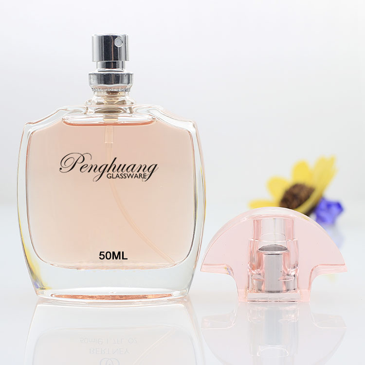 50ml 新款坎肩方形優質香水瓶 配套高檔沙林蓋子出廠