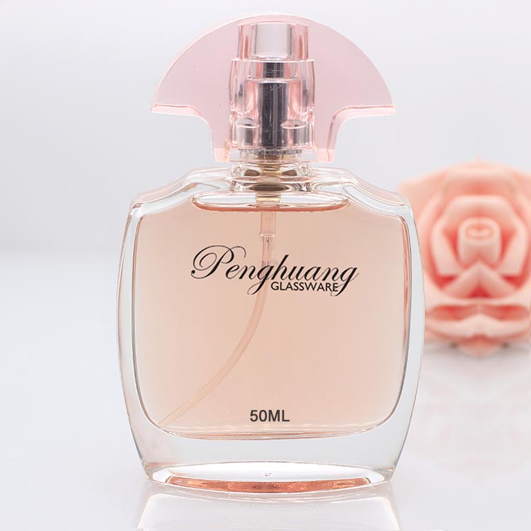 50ml 新款坎肩方形優質香水瓶 配套高檔沙林蓋子出廠
