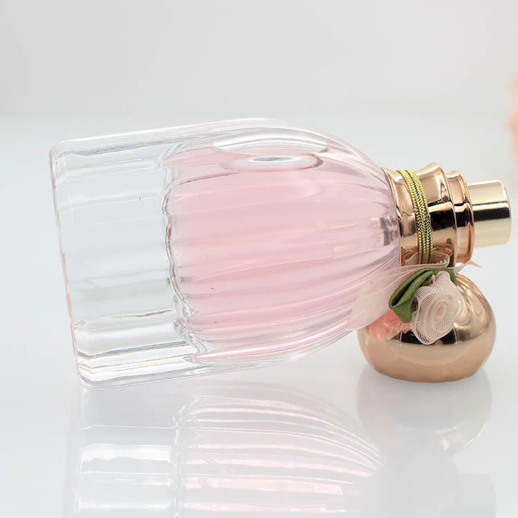 50ml 女士?jī)?yōu)雅香水瓶 裙擺造型新款香水瓶配套出廠