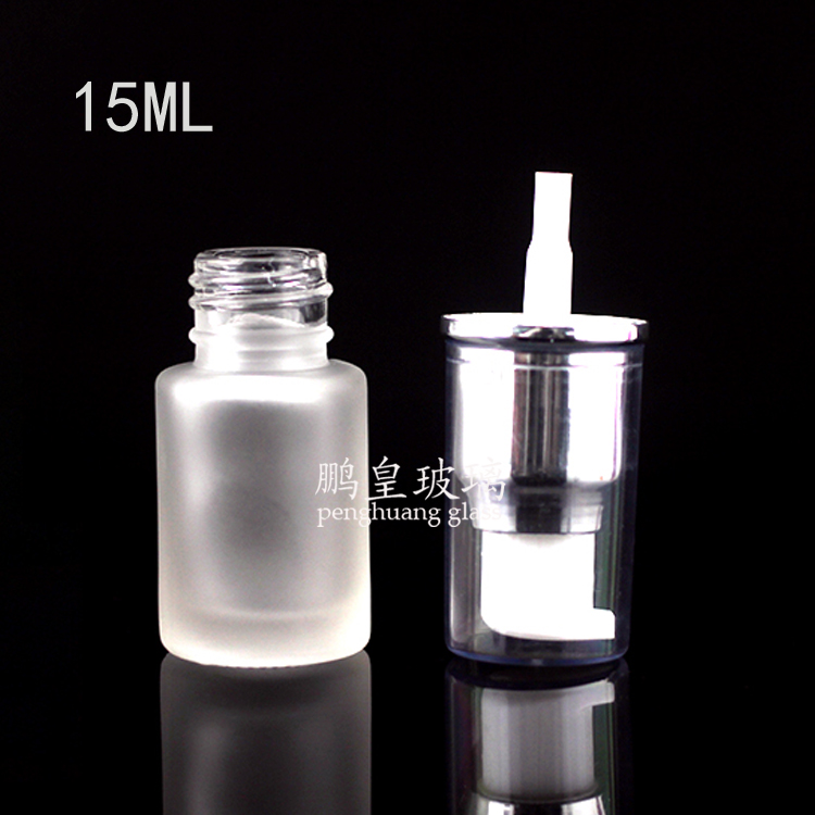 電化鋁系列15ml磨砂乳液瓶瓶